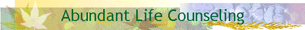 Abundant Life Counseling